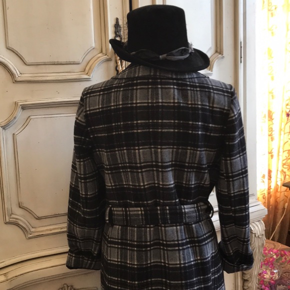 Vintage Pendelton Luxurious Virgin Wool Coat Made In The USA Dry Cleaned - Picture 6 of 8